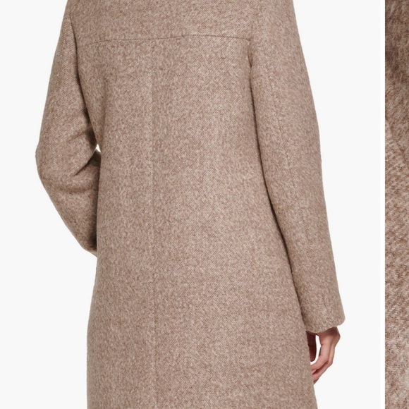 Kenneth Cole New York Asymmetrical Coat - Picture 2 of 12